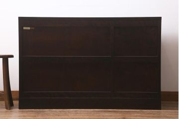 中古　北海道民芸家具　落ち着いた色味が取り入れやすいサイドボード(リビングボード、キャビネット、収納棚)(R-042056)