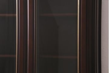 中古　maruni(マルニ木工)　KENT-COURT(ケントコート)　大人の書斎づくりにお勧めなシックな書棚(本箱、ブックケース)(R-042061)