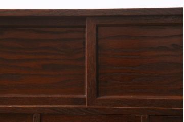 中古　指物家具　からくり付き!凝ったつくりが魅力の小物収納(定価14万円)(小箪笥)(R-042064)