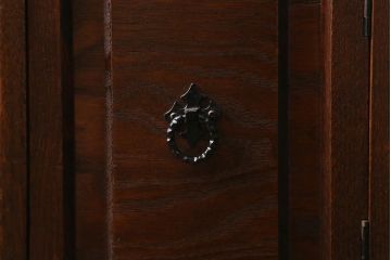 中古　指物家具　からくり付き!凝ったつくりが魅力の小物収納(定価14万円)(小箪笥)(R-042064)