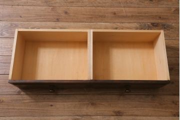 中古　北海道民芸家具　洗練された佇まいが魅力的な本箱・小(ブックケース、収納棚、戸棚)(R-042079)