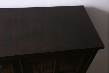 中古　北海道民芸家具　洗練された佇まいが魅力的な本箱・小(ブックケース、収納棚、戸棚)(R-042079)