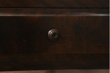 中古　北海道民芸家具　洗練された佇まいが魅力的な本箱・小(ブックケース、収納棚、戸棚)(R-042079)