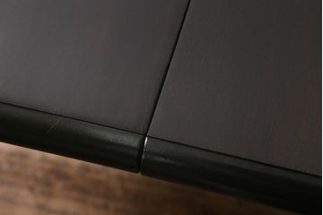 中古　北海道民芸家具　#477　上品な佇まいが魅力のエクステンションテーブル(伸長式テーブル、拡張式テーブル、ダイニングテーブル)(R-042080)
