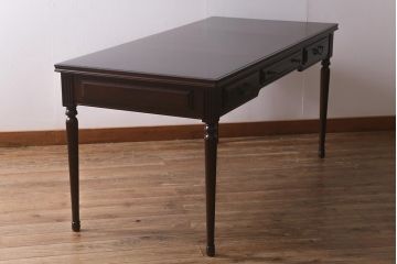 中古　maruni(マルニ木工)　KENT-COURT(ケントコート)　ブリティッシュコレクション デスク(机、在宅ワーク、在宅用作業台、ワークデスク)(R-042084)