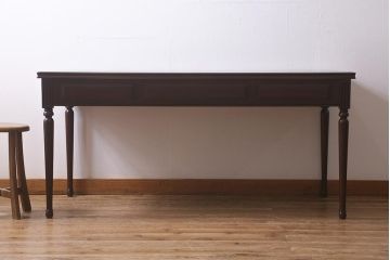 中古　maruni(マルニ木工)　KENT-COURT(ケントコート)　ブリティッシュコレクション デスク(机、在宅ワーク、在宅用作業台、ワークデスク)(R-042084)