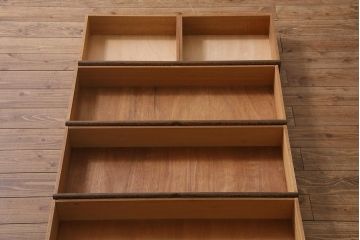 ビンテージ家具　レアもの　繊細な彫刻が魅力的なペザントアートのチェスト(引き出し、ヴィンテージ)(R-042086)