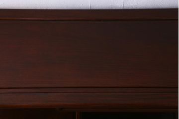 ヴィンテージ家具　民芸家具　カリン材製　上品な和の空間づくりにおすすめな飾り棚(茶棚、収納棚、ビンテージ、花梨材)(R-042093)