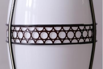 アンティーク照明　昭和初期　和の雰囲気漂う天井照明(吊り下げ照明、ペンダントライト)(R-042097)