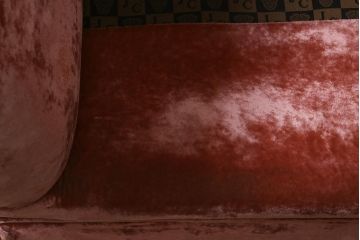 中古　ヨーロッパ製　ベロア　特大!　高級感漂うヨーロピアンなワイドソファ(4人掛け、5人掛け)(定価約200万円)(R-042103)