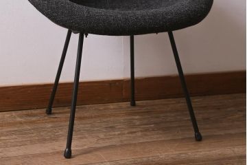 アンティーク家具　和製アンティーク　レトロな佇まいが魅力的な一人掛けソファ(チェア、椅子)(R-042105)