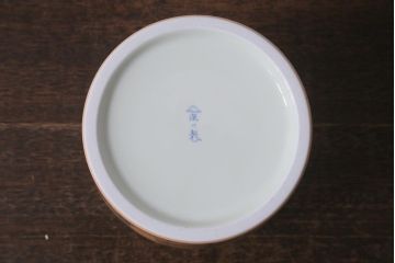 アンティーク雑貨　深川製磁　宮内庁御用達　ラクダ文様の花瓶(有田焼、花器)(R-042117)