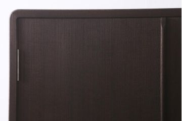 中古　伝統工芸品　高級品　総桐材　上品な意匠金具が目を引く加茂総桐箪笥(総桐たんす、衣装箪笥、洋服タンス)(R-042124)