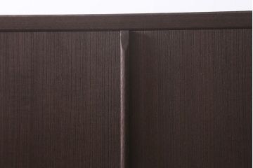 中古　伝統工芸品　高級品　総桐材　上品な意匠金具が目を引く加茂総桐箪笥(総桐たんす、衣装箪笥、洋服タンス)(R-042124)
