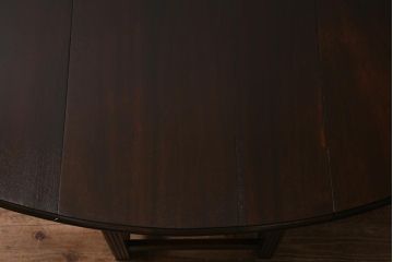 ヴィンテージ家具　民芸家具　和洋折衷使えるシンプルなバタフライテーブル(ダイニングテーブル、食卓、ビンテージ)(R-042125)