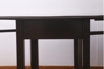 ヴィンテージ家具　民芸家具　和洋折衷使えるシンプルなバタフライテーブル(ダイニングテーブル、食卓、ビンテージ)(R-042125)
