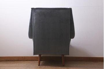 ヴィンテージ家具　デンマーク　北欧家具　チーク材　ラウンジチェア(イージーチェア、1Pソファ、ビンテージ)(R-042126)
