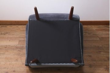 ヴィンテージ家具　デンマーク　北欧家具　チーク材　ラウンジチェア(イージーチェア、1Pソファ、ビンテージ)(R-042126)