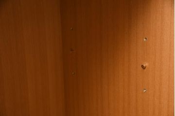 在庫未使用品　IDC大塚家具　松創　室礼　三彩　ケヤキ柾板　飾棚006(飾り棚、収納棚)(定価約86万円)(R-042138)