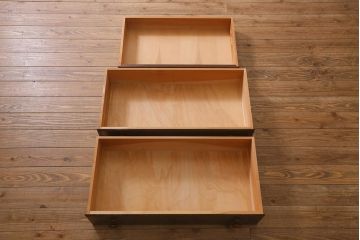 ビンテージ家具　松本民芸家具　シックで上品な佇まいのライティングビューロー(簿記机、在宅ワーク、在宅用ワークデスク、ヴィンテージ)(R-042153)