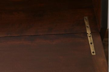 ビンテージ家具　松本民芸家具　シックで上品な佇まいのライティングビューロー(簿記机、在宅ワーク、在宅用ワークデスク、ヴィンテージ)(R-042153)