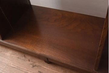 中古　特大サイズ　アンティーク調のショーケース(ガラスケース、陳列棚、飾り棚、ディスプレイケース、店舗什器)(R-042160)