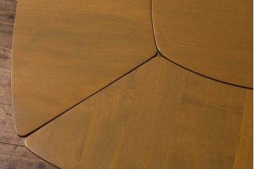 ヴィンテージ家具　イギリスビンテージ　ERCOL(アーコール)　レアもの!　様々な使い方ができるコーヒーテーブルセット(サイドテーブル)(R-042167)
