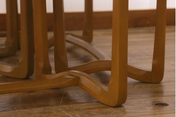 ヴィンテージ家具　イギリスビンテージ　ERCOL(アーコール)　レアもの!　様々な使い方ができるコーヒーテーブルセット(サイドテーブル)(R-042167)