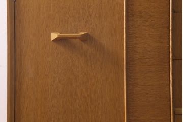 ヴィンテージ家具　北欧家具　オーク材　G-PLAN(ジープラン)　Brandon(ブランドン)　ハンガー掛け付きのスモールワードローブ(ビンテージ)(R-042169)