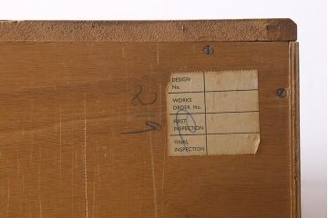 ヴィンテージ家具　北欧家具　オーク材　G-PLAN(ジープラン)　Brandon(ブランドン)　ハンガー掛け付きのスモールワードローブ(ビンテージ)(R-042169)