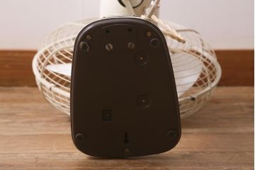 レトロ雑貨　三菱電機　MITSUBISHI　箱付き　白樺色　ノスタルジックな扇風機(ファン)(R-042177)