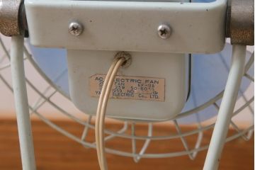 レトロ雑貨　八欧電機　ゼネラル　EF-118　箱付き　鉄製　20cm扇風機(ファン)(R-042178)