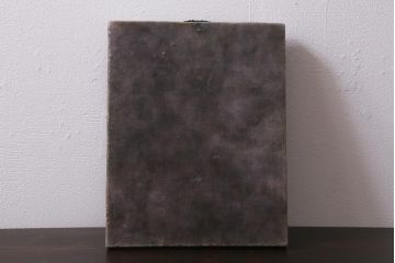 アンティーク雑貨　西洋アンティーク　イコン聖像　マリアとイエスキリスト(宗教美術)(R-042200)