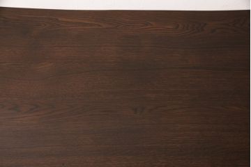 イギリスビンテージ　ニレ材　しなやかな質感のバルボスレッグのダイニングテーブル(カフェテーブル)(R-042206)
