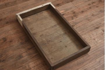 フランスアンティーク　シャビーな質感がお洒落なペイントテーブル(カフェテーブル、机、在宅ワーク、在宅用作業台、ワークデスク)(R-042207)