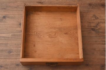 【簡易リペア限定品】アンティーク建具　イギリスアンティーク　パイン材　ドレッサー(鏡台、ミラー、デスク)(R-042211)
