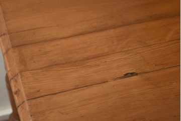 【簡易リペア限定品】アンティーク建具　イギリスアンティーク　パイン材　ドレッサー(鏡台、ミラー、デスク)(R-042211)