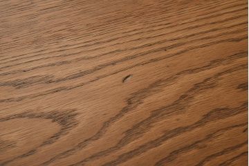 アンティーク家具　イギリスアンティーク　オーク材　杢目とツイストレッグが美しいバタフライテーブル(エクステンションテーブル、ダイニングテーブル)(R-042213)