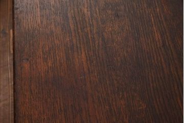 アンティーク家具　イギリスアンティーク　オーク材　バルボスレッグのダイニングテーブル(R-042215)