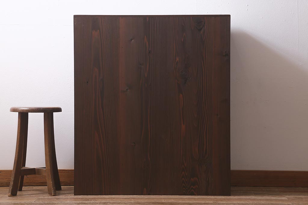 和製アンティーク　昭和初期　引き出し付き!レトロなデザインのアンティーク下駄箱(収納棚、戸棚)(R-042220)