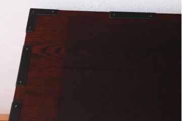 中古　熊野洞　からくり付き　荘厳な佇まいの手許箪笥(仙台箪笥)(定価約60万円)(R-042224)