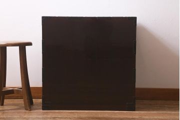 中古　熊野洞　からくり付き　荘厳な佇まいの手許箪笥(仙台箪笥)(定価約60万円)(R-042224)