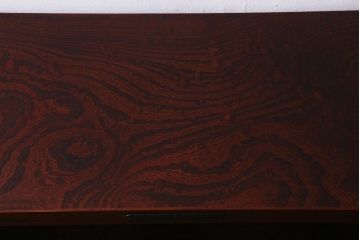 中古　伝統民芸　岩谷堂箪笥　重厚な和の雰囲気漂う飾り棚付きサイドボード(収納箪笥)(R-042225)