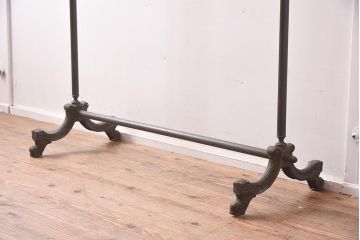 ヴィンテージ家具　イギリス輸入品　真鍮製の高級ハンガーラック(コート掛け、ビンテージ)(R-042238)