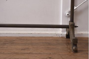ヴィンテージ家具　イギリス輸入品　真鍮製の高級ハンガーラック(コート掛け、ビンテージ)(R-042241)