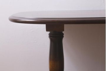 中古　飛騨産業　穂高シリーズ　キツツキマーク　カントリースタイルにぴったりなダイニングテーブル(4人掛け)(R-042243)
