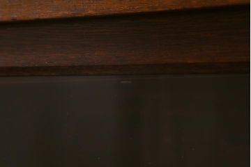 イギリスアンティーク　オーク材　THE LEBUS　ロゴの入った鍵穴金具が可愛らしいスタッキングブックケース(本箱、収納棚、飾り棚、キャビネット、食器棚、カップボード)(R-042253)