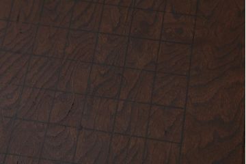 アンティーク雑貨　大正昭和初期　ケヤキ一枚板　古い木の味わいが楽しめる囲碁盤(ディスプレイ雑貨)(R-042262)