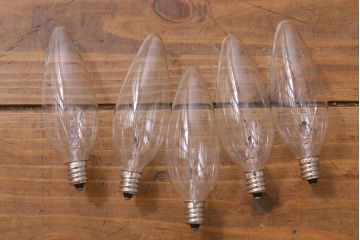 アンティーク照明　ヨーロッパアンティーク　5灯　プリーツのシェードが優しげな雰囲気のシャンデリア(天井照明、吊り下げ照明)(R-042268)