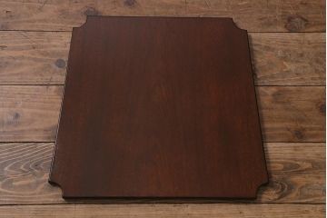中古　松本民芸家具　艶のある木肌が上品なラダーバックチェア(ダイニングチェア、板座、椅子)(R-042271)